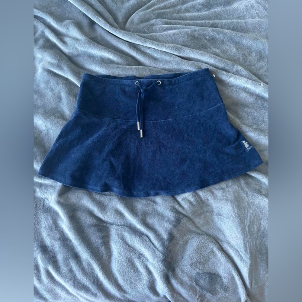 Juicy Couture Deep Blue Skater Skirt